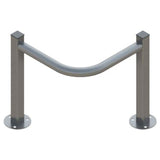 Galvanised Steel Column Protector 