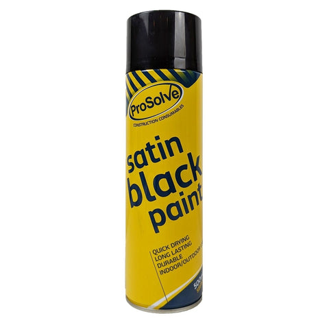 Versatile Acrylic-Based Paint for Interior & Exterior | Suitable for Wood, MDF, Ceramic, Plastics | Black Color