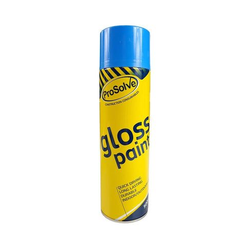 High-Quality Acrylic Gloss Paint Spray for Interior & Exterior Surfaces. Excellent Coverage & Adhesion. Suitable for Various Applications Including Lorry Chassis, Skips, Gates, Railings, Tippers, & Structural Steel. RAL 5017 (Traffic Blue).