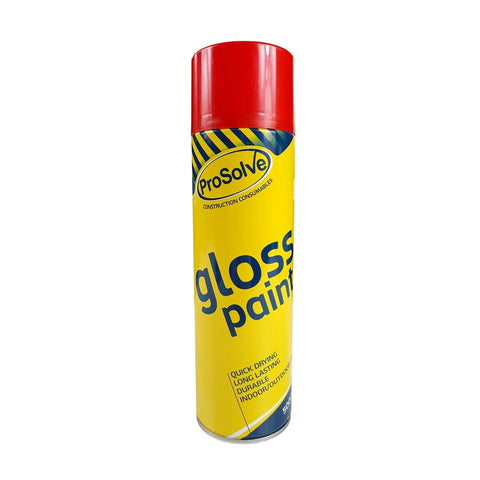 Acrylic Gloss Paint spray for versatile surfaces. RAL 3020 (Signal Red). Ideal for Lorry Chassis, Skips, Gates, Railings, Tippers & Structural Steel. Excellent coverage & adhesion.