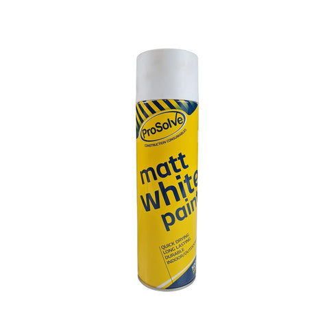 Premium Acrylic-Based Paint for Interior & Exterior Surfaces. Ideal for Wood, MDF, Ceramic & More. Matt White Spray Paint with Excellent Coverage, Flow, and Adhesion. Perfect for Indoor & Outdoor Projects.