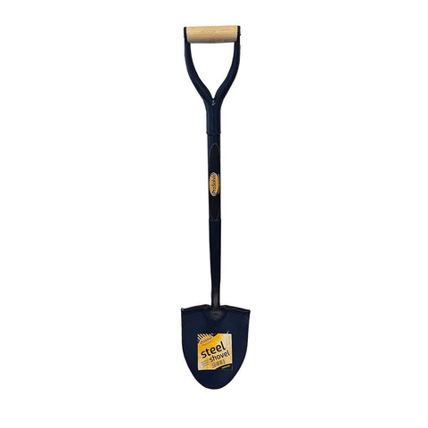 Enhance efficiency with our General Service Shovel, featuring a pointed blade for easy penetration in tough ground. All-steel construction ensures durability. Ideal for digging and shoveling various aggregates. 