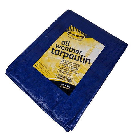 Blue Waterproof Tarpaulins - Lightweight (80gsm) & Tear Resistant - Reinforced Hems & Rustproof Eyelets - Various Sizes Available - Weatherproof & Rotproof - Long-Lasting Durability - Reusable for Extended Use - Ideal for Outdoor Protection
