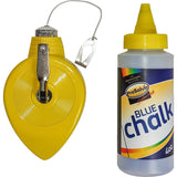 Upgrade your marking tools with our 30m Alloy Chalk Line. Crafted with a high-impact alloy case for superior durability, featuring a rust-resistant stainless steel hook, and complete with 4oz of blue chalk. Available in vibrant yellow, this alloy chalk line is a must-have for precision marking tasks. Perfect for professionals and DIY enthusiasts alike.