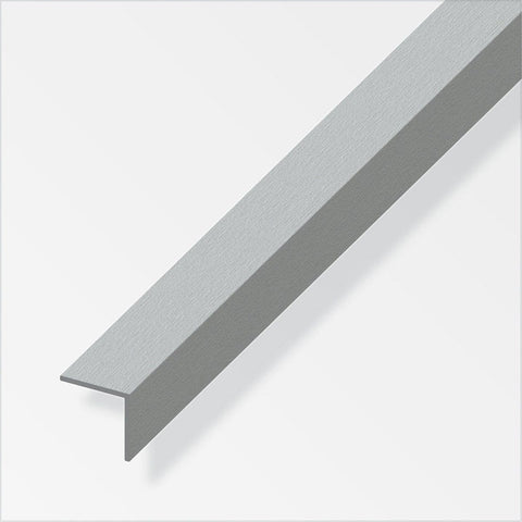 Discover the versatile utility of our anodised aluminium angles, crafted to conceal fixtures, gaps, or edges both internally and externally. These angles boast remarkable durability, fortified by the anodising process, rendering them impervious to knocks, scratches, and chips, while providing enhanced resistance against corrosion. 