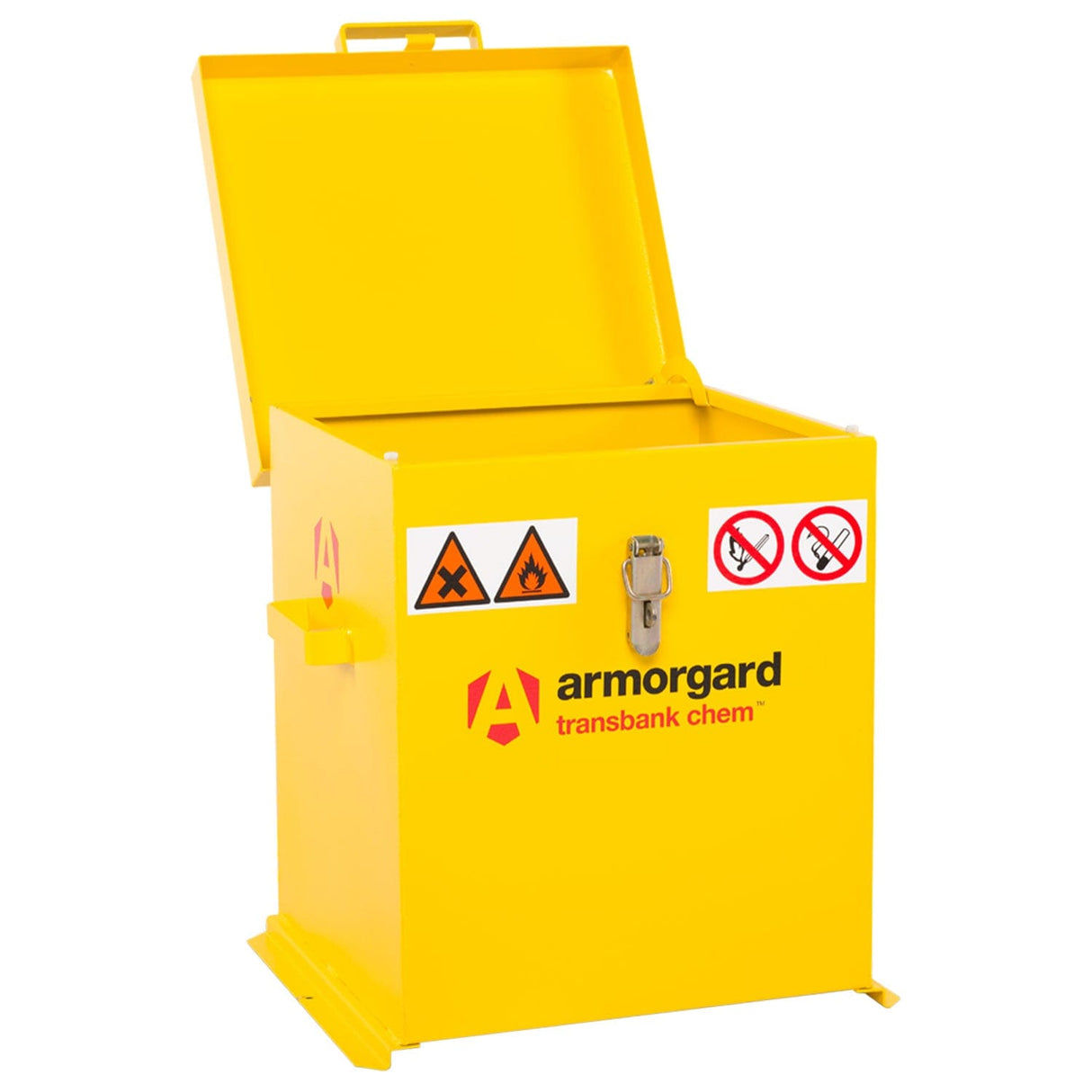 armorgard-transbank-chemical-transport-box-container-hazardous-material-storage-secure-safety-lockable-flammable-fire-resistant-waterproof-industrail-portable-transit-boxes-containment-steel-yellow-padlock