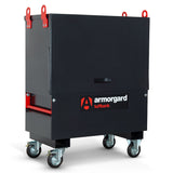 armorgard-tuffbank-TB4L-site-VAN-truck-chest-box-vault-box-secure-safe-security-lockable-weatherproof-tools-industrial-heavy-duty-gas-strut-robust-tough-steel-bolt-down-5-lever-deadlocks-steel-powder-coated-shelf