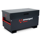 armorgard-tuffbank-tb2-site-VAN-truck-chest-box-vault-box-secure-safe-security-lockable-weatherproof-tools-industrial-heavy-duty-gas-strut-robust-tough-steel-bolt-down-5-lever-deadlocks-steel-powder-coated-shelf