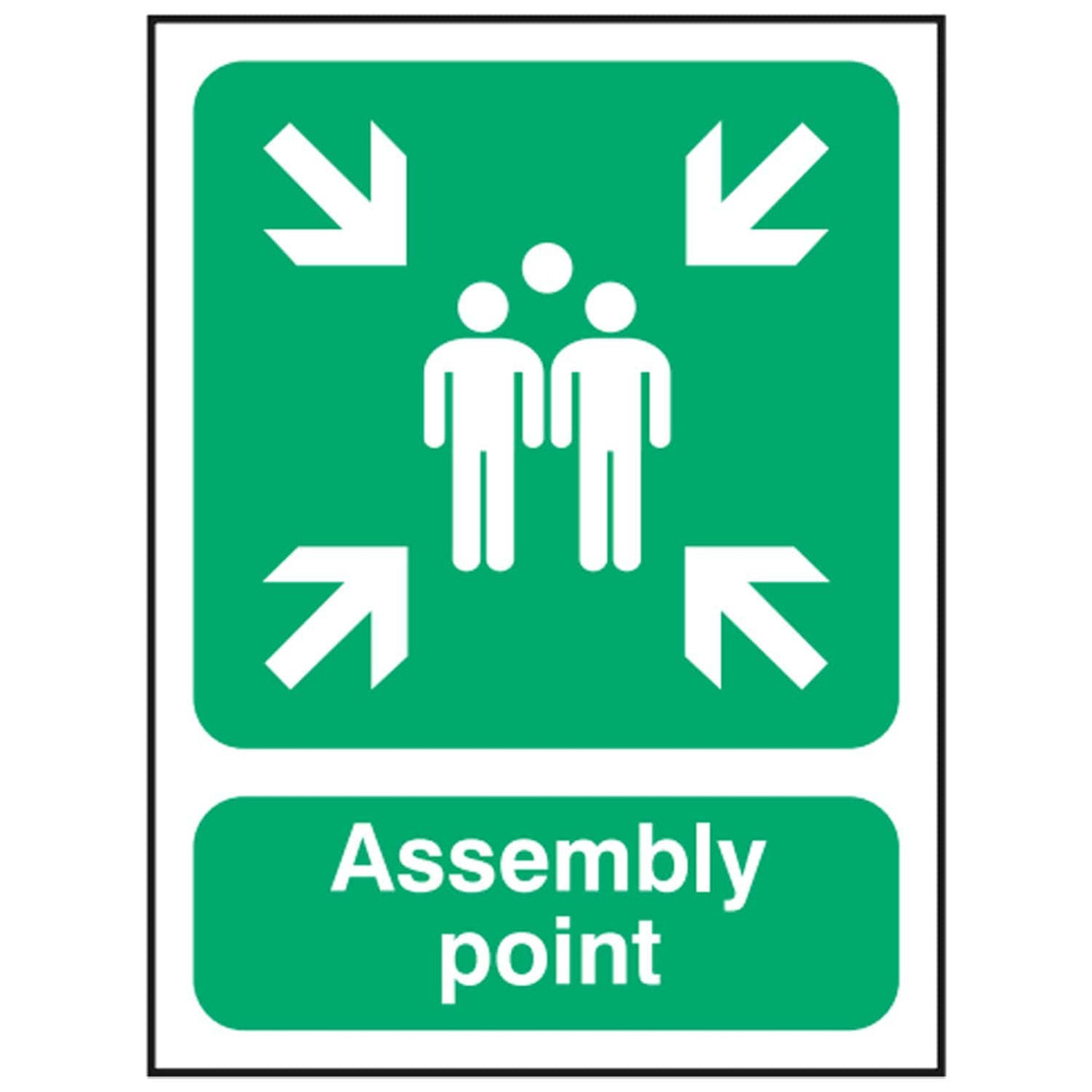 assembly-point-fire-extinguisher-signage-evacuation-escape-hazard-identify-locate-instruct-alarm-prevention-assembly-regulations-compliance-gear-self-adhesive-rigid-PVC-foam-high-impact-polystyrene-photoluminescent-polycarbonate