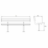 triton-seat-picnic-table-backless-bench-autopa-steel-metal-garden-outdoor-seating-commercial-industrial-park-schools-durable-powder-coated-heavy-duty-weather-resistant-bolt-down-fixed-shopping-centres-ragged
