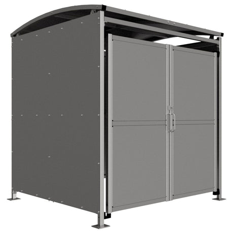 Galvanised with Clad Doors
