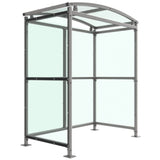 Binley Shelter 1m-5m with Clear PETG Cladding for Outdoor Spaces