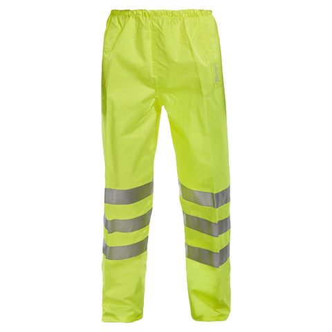 Birkdale Hi-vis Waterproof Trousers front view