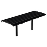 carlton-bench-seat-picnic-table-nature-autopa-steel-metal-garden-outdoor-seating-commercial-industrial-parks-schools-powder-coated-heavy-duty-weather-resistant-bolt-down-fixed-shopping-centres-flanged
