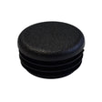 Black Plastic Round End Cap