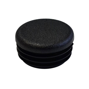 Black Plastic Round End Cap