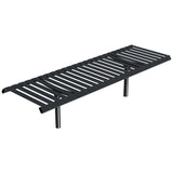 Rockingham Steel Backless Bench