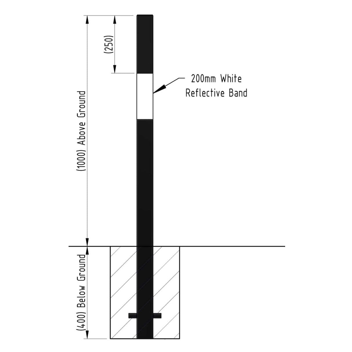 black-white-square-fixed-bollard-crash-impact-high-anti-ram-vehicle-safety-perimeter-security-crash-tested-heavy-duty-outdoor-street-furniture-pedestrian-modern-urban-public-space-carpark-building-protection-commercial-industrial