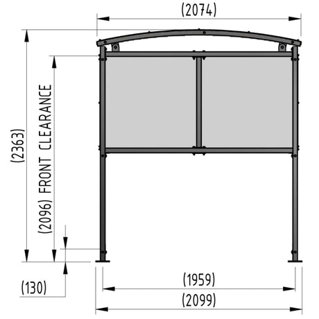 Blencoe Smoking Shelter