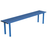 HADDON-seat-picnic-backless-bench-autopa-steel-metal-garden-outdoor-seating-commercial-industrial-park-schools-durable-powder-coated-heavy-duty-weather-resistant-bolt-down-fixed-shopping-centres-flanged
