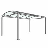 Bolton Cycle Shelter, weatherproof PETG roof for secure bike storage.