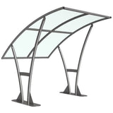 Weather-resistant Bowland Cycle Shelter with hot-dipped galvanised frame.