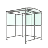 Free-standing Brandon smoking shelter, 2m width