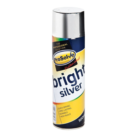 Premium Bright Silver Acrylic Paint | Durable & Fast-Drying | Ideal for Metal, Wood, Glass, Paintable Plastics, Concrete, & Stone | Used in Automotive, Industrial, & Construction Industries | Corrosion Resistant | Excellent Coverage