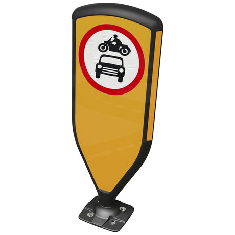 Retroreflective Reboundable Self-Righting Bollard