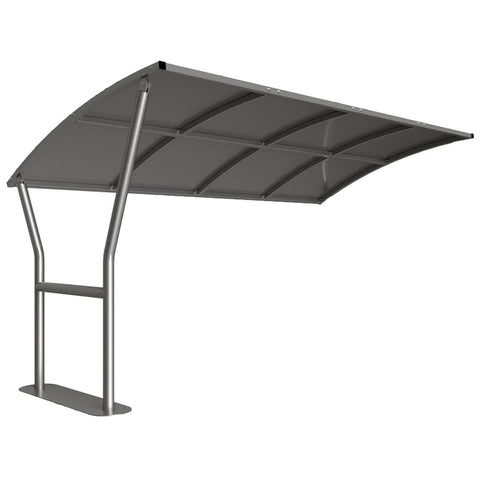 caxton-bike-shelter-clear-roof-outdoor-bicycle-cycle-secure-storage-metal-steel-commercial-weatherproof-durable-enclosure-schools-university-college-canopy-flanged-ragged-base-plates-bolt-down