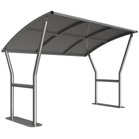 caxton-bike-shelter-clear-roof-outdoor-bicycle-cycle-secure-storage-metal-steel-commercial-weatherproof-durable-enclosure-schools-university-college-canopy-flanged-ragged-base-plates-bolt-down