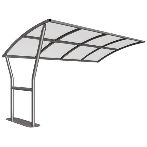 caxton-bike-shelter-clear-roof-outdoor-bicycle-cycle-secure-storage-metal-steel-commercial-weatherproof-durable-enclosure-schools-university-college-canopy-flanged-ragged-base-plates-bolt-down-extension-senction
