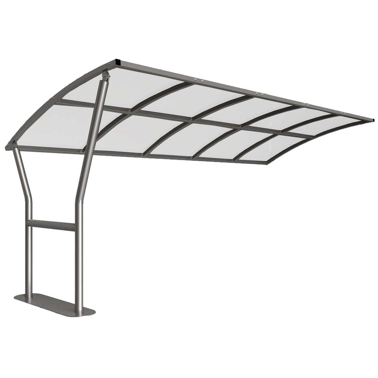 caxton-bike-shelter-clear-roof-outdoor-bicycle-cycle-secure-storage-metal-steel-commercial-weatherproof-durable-enclosure-schools-university-college-canopy-flanged-ragged-base-plates-bolt-down-extension-senction