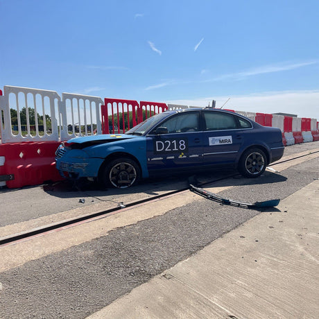 DEFENDER50 50mph Crash Tested Water-Filled Safety Barrier with Fence Panels