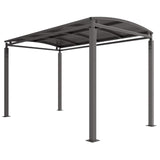 Denham Cycle Shelter with galvanised steel roof, robust outdoor protection.