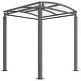 Freestanding Denham Shelter for bikes or walkways, weather-resistant PETG roof.