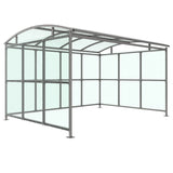 Durable Dodford Shelter, 1m-5m lengths, bolt-down installation for stability.