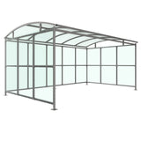 Weather-resistant Dodford Shelter, ideal for various uses, galvanised steel construction.