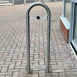 door-guard-stopper-350mm-protector-heavy-duty-large-bumper-ragged-galvanised-stainless-steel-rubber-stop-safety-barrier-flanged-indoor-outdoor-commercial-schools-universities-warehouses-factories-infill-panel