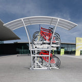 double-stack-bike-stand-cycle-bicycle-storage-parking-parking-rack-galvanised-stainless-steel-powder-coated-custom-RAL-durable-industrial-outdoor-sturdy-schools-highschool-college-university-public-spaces