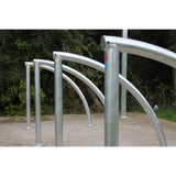 Duston Cycle Stand in colour coated finish, available at Street Solutions UK.