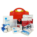 Emergency Burns kit for fast, effective relief from burns, scalds, and sunburns. Suitable for workplace or home use. Contains essential medical items for minor burn relief. Available now at Street Solutions UK.