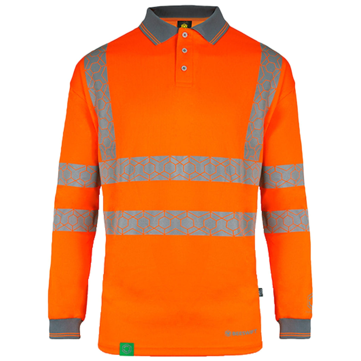 Long Sleeve Recyclable Polo Shirt 