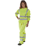 Certified EN ISO 20471 Class 3 Hi-vis Jumper with 2 Band Design