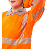Long Sleeve Rail Polo Shirt