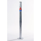 Fixed Galvanised Post with Plastic Cap - 900mm Above Ground