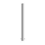 Fixed Plain Round Stainless Steel Bollard - 1000mm Above Ground