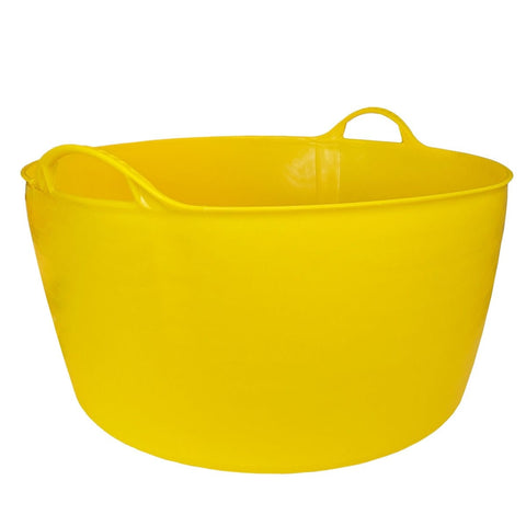 Builder's Flexible Tub: Lightweight & Heavy-Duty for Construction, Gardening, and DIY. Made from HDPE for Durability. Portable with Integrated Handles. Resistant to Punctures, Tears, and Weather. Made from 100% Recycled Plastic.
