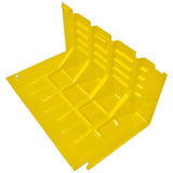 flood-fence-containment-flood-prevention-control-barrier-protection-water-mitigation-floodwall-defence-walls-barricades-emergencies-yellow-black-lightweight-slimline-reusable-portable-ABS-plastic-durable-robust-emergency