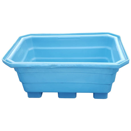 Blue Fork Lift Mortar Tub